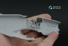 Quinta Studio QDS-48496 F-82E Twin Mustang 3D-Printed coloured Interior on decal paper (Modelsvit) (Small version) 1/48
